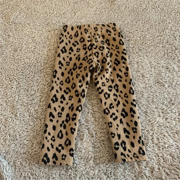 Cat & Jack Gray and Leopard Pattern Leggings - Picture 7 of 7